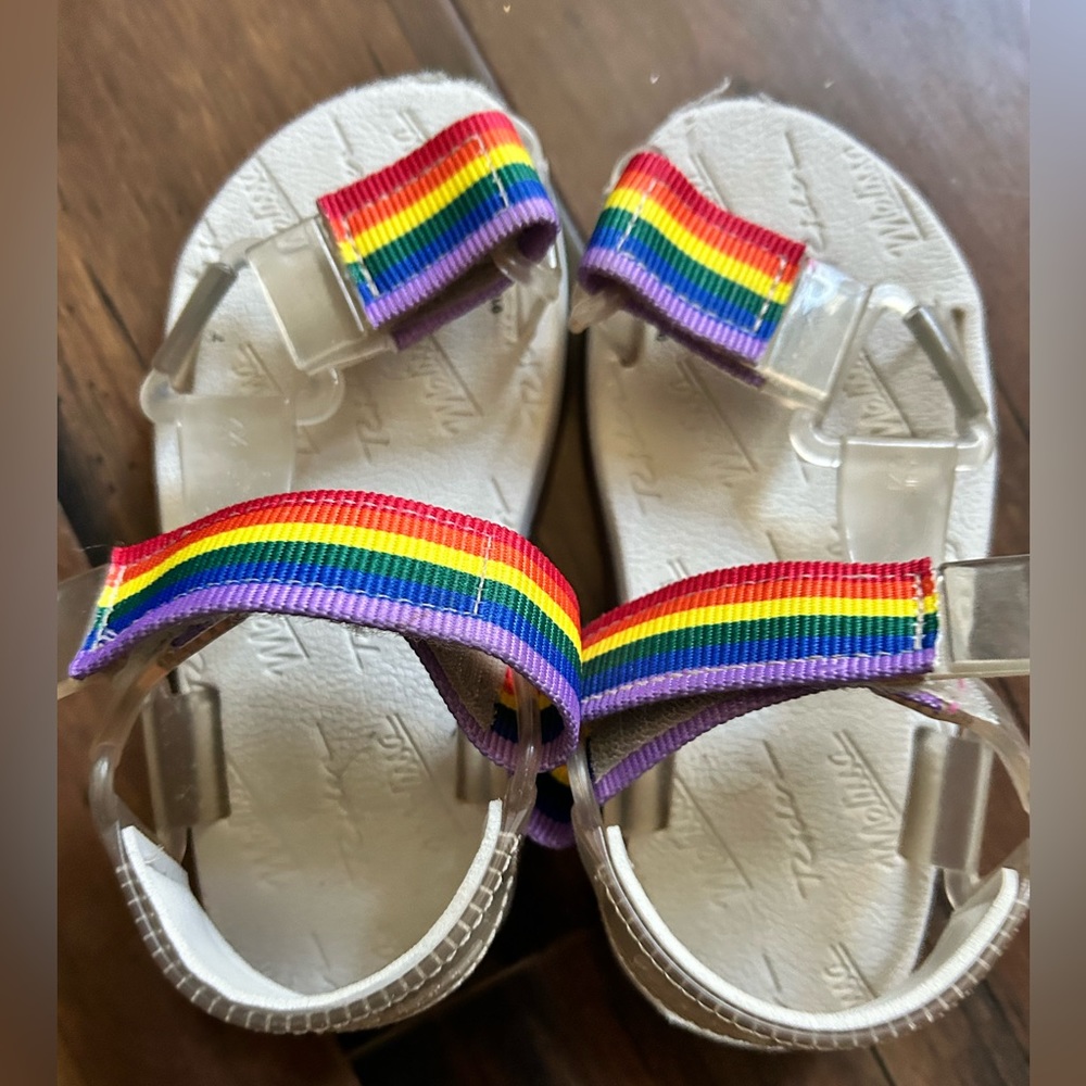 Mini Melissa Velcro sandals